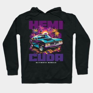 Exotic Hemi Cuda Hoodie